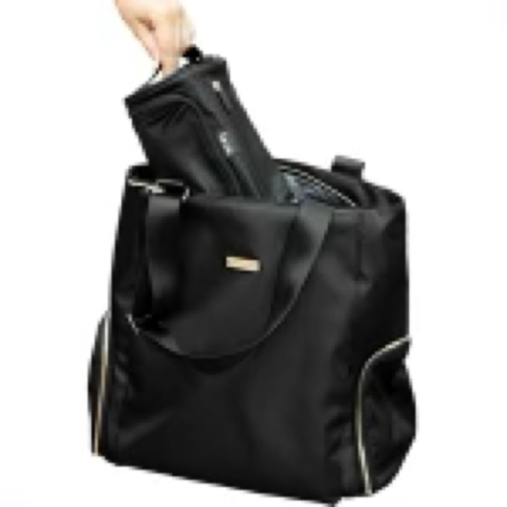 Kiinde Anika Breast Pump Bag with Cooler Pocket, Laptop Compartment, Wet Bag